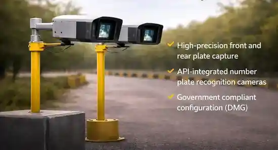 ANPR Front and Rear Camera System